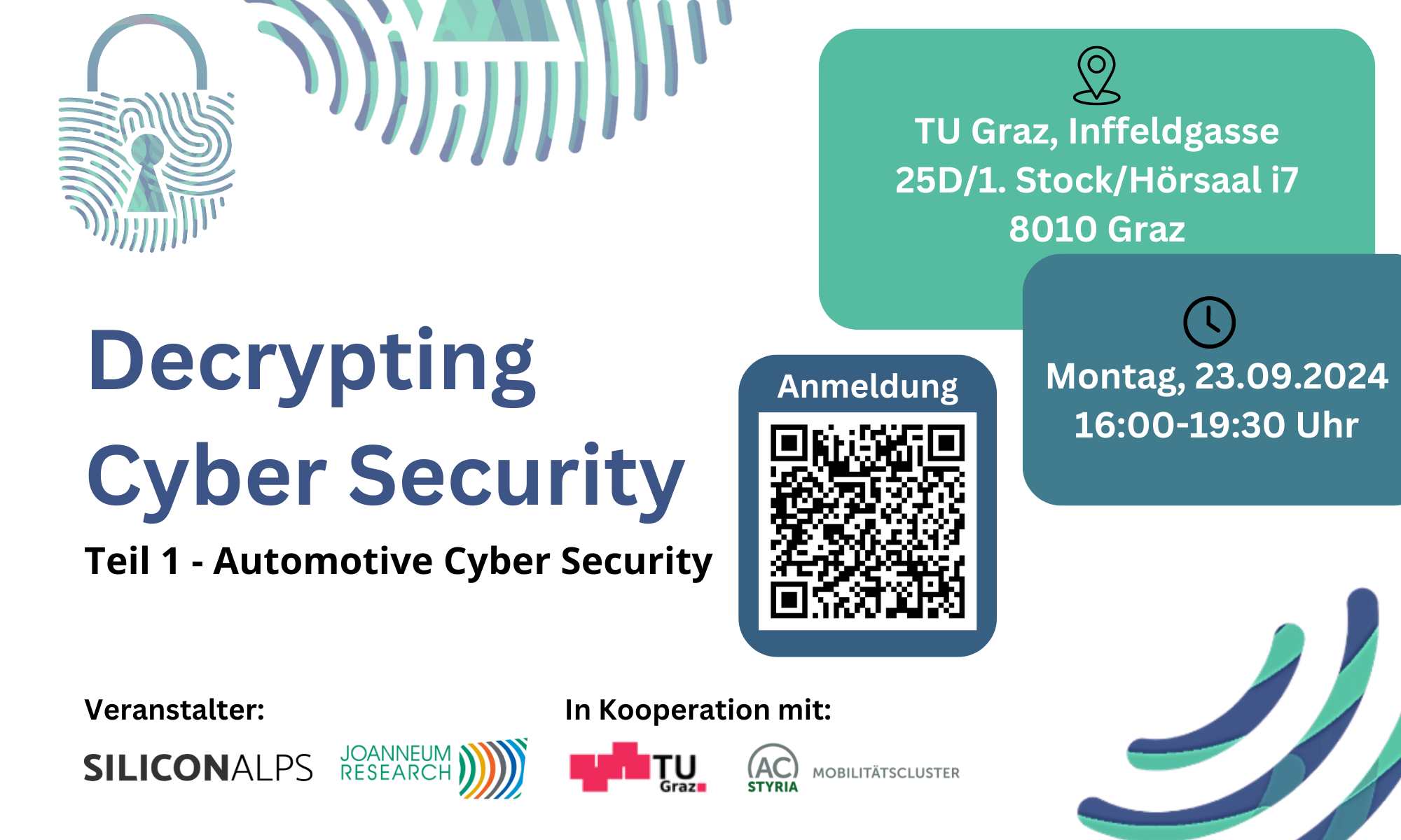 Sujet für das Event Decrypting Cyber Security am 23.9.24 in Graz